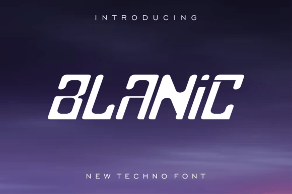 Blanic: The Elegant Display Font for Professional Branding