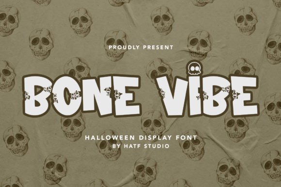 Bone Vibe Font for Spooky and Whimsical Designs