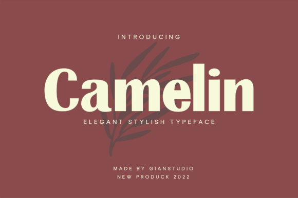 Camelin Font for Professional and Stylish Branding