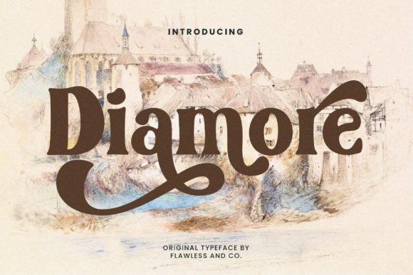 Diamore Font for Elegant Branding and Professional Design