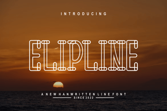 Elipline: A Modern Display Font for Editorial Excellence