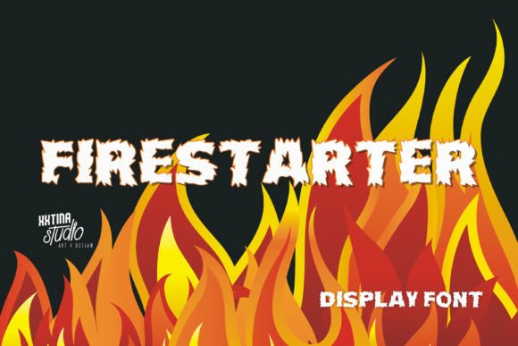 Firestarter: The Bold Display Font for High-Impact Design