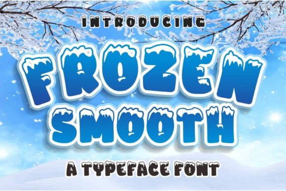 Frozen Smooth: The Premium Display Font for Bold Branding