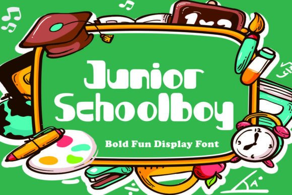 Junior Schoolboy Font for Bold Small Business Branding