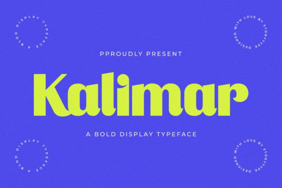 Kalimar: A Cool and Modern Serif Display Font for Bold Branding