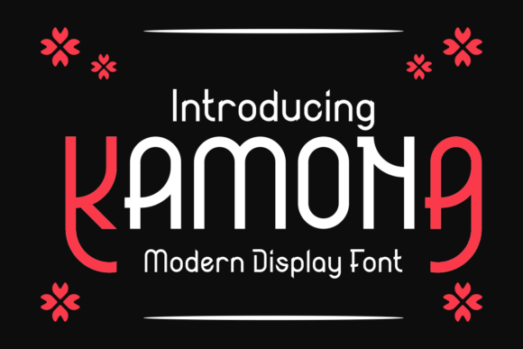 Kamona: The Premium Display Font for Modern Branding