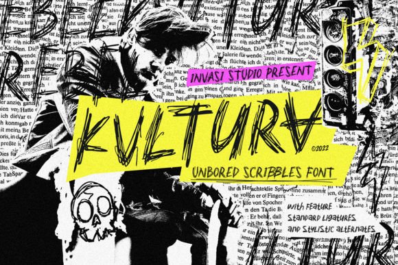 Kvltura: The Modern Display Font for Editorial Design