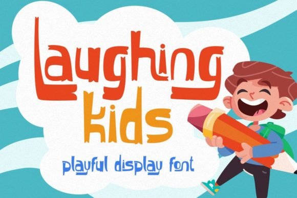 Laughing Kids Typeface: The Fun Font for Bright Brand Identity