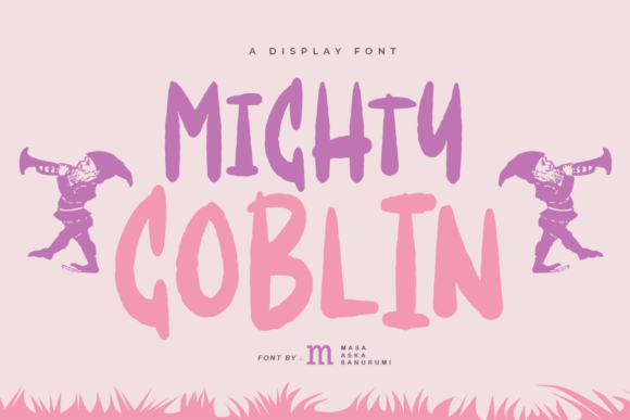 Mighty Goblin Font for Spooky and Expressive Editorial Designs
