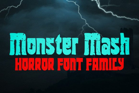 Monster Mash: The Spooky Display Font for Bold Branding