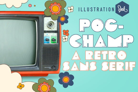 Pogchamp: The Retro Display Font for Bold Web Design