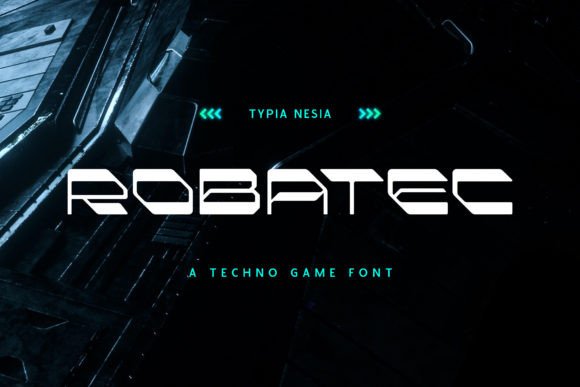 Robatec: A Bold Display Font for Modern Editorial Projects