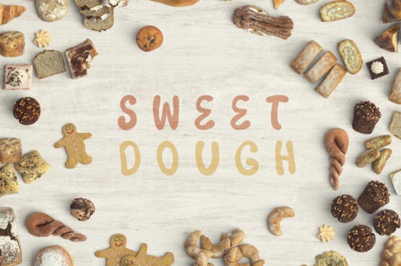 Sweetdough Font for Creative Handmade Designs
