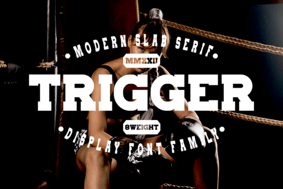 Trigger Typeface: Elevate Your Handmade Creations