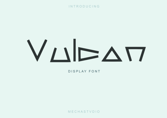 Vulcan: The Modern Display Font That Elevates Digital Branding