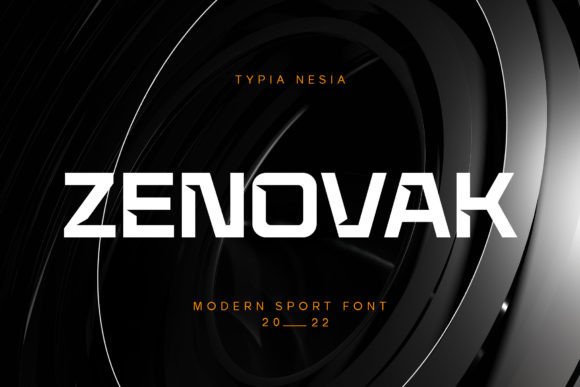 Zenovak: The Futuristic Font That Transformed My Brand Identity